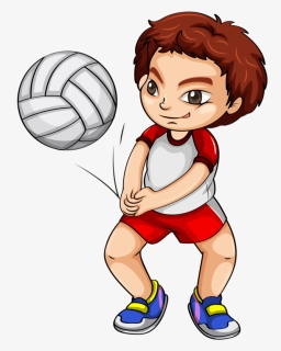 Фотки Background Clipart, Volleyball Players, Clips, - Volleyball Sport Clipart, HD Png Download, Transparent PNG