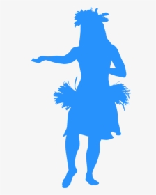 Vector Hula Dancer Silhouette, HD Png Download, Transparent PNG