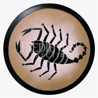 Greek Shield, Spartan Shield, Shield Tattoo, Shield - Greek Shield Designs Scorpion, HD Png Download, Transparent PNG
