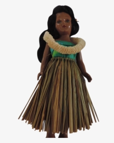 This Hula Girl, Hard Plastic, Is 7 1/2 Tall, With Black - Girl, HD Png Download, Transparent PNG