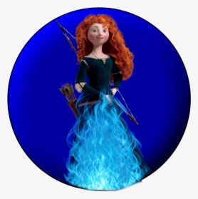 #brave #fire #merida - Barbie, HD Png Download, Transparent PNG
