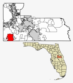 Orange County Fl Municipality Map, HD Png Download, Transparent PNG