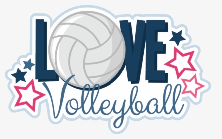 Love Volleyball Clipart - Love Volleyball, HD Png Download, Transparent PNG
