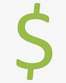 Green Dollar Sign Icon - Calligraphy, HD Png Download, Transparent PNG