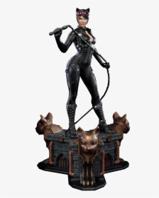 Batman Arkham Knight Catwoman Statue, HD Png Download, Transparent PNG