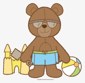 Click To Save Image - Red Teddy Bear Clipart, HD Png Download, Transparent PNG