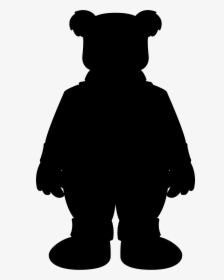 Dog Bear Male Clip Art Character - Silhouette, HD Png Download, Transparent PNG