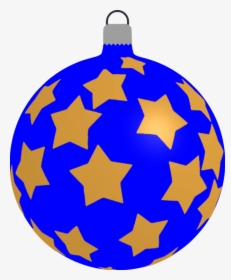 Christmas Ornament,tree,electric Blue - Christmas Tree Decoration Clipart, HD Png Download, Transparent PNG