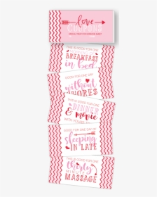 Rosanne Beck Valentine S Day Coupon Book - Calligraphy, HD Png Download, Transparent PNG
