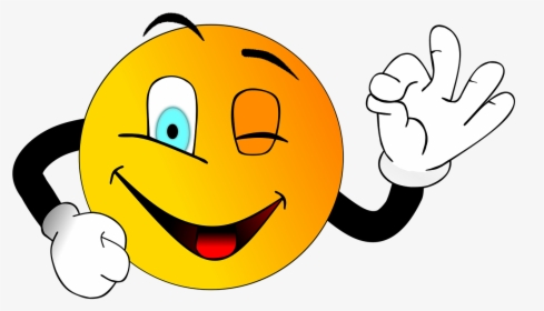 Smile Smiley Wink Free Photo - Emoji Follow Png, Transparent Png, Transparent PNG