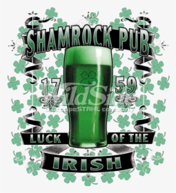 Transparent Green Beer Png - Irland T Shirt, Png Download, Transparent PNG