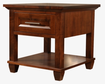 Algonquin End Table In Finished Brown Maple - End Table, HD Png Download, Transparent PNG