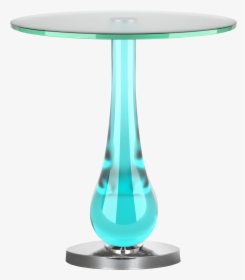Pio Blue Acrylic Contemporary End Tables - Coffee Table, HD Png Download, Transparent PNG