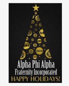 Alpha Phi Alpha Christmas Wall Canvas - Know What You Did Last, HD Png Download, Transparent PNG