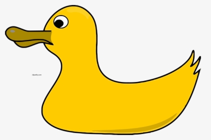 Side Duck Clipart Png - Rubber Duck, Transparent Png, Transparent PNG