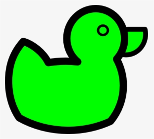 Clip Art Duck Green - Green Duck Clipart, HD Png Download, Transparent PNG