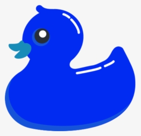 Blue Rubber Duck Clip Art - Transparent Background Rubber Duck Clip Art, HD Png Download, Transparent PNG