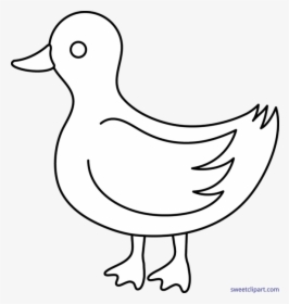 Clipart Free Stock Duck Free On Dumielauxepices Net - Duck Images Clip Art Black And White, HD Png Download, Transparent PNG