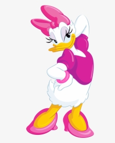 Donald Duck Clipart Beach - Daisy Duck Transparent Background, HD Png Download, Transparent PNG