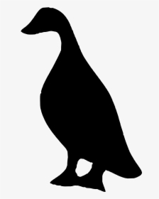 Duck Vector Graphics Clip Art Illustration Silhouette - Animal Silhouette Duck, HD Png Download, Transparent PNG