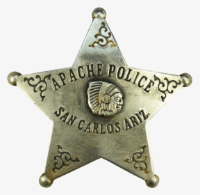 Arizona Apache Police Badge - Badge, HD Png Download, Transparent PNG