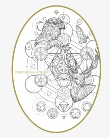 The Animals Are Against A Metatron S Cube - Metatron's Cube 3d, HD Png Download, Transparent PNG