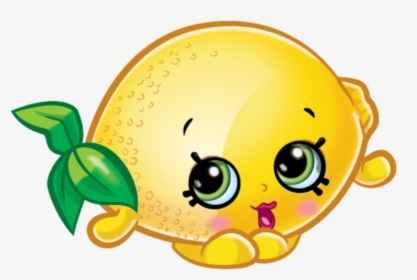 Transparent Lemon Emoji Png - Cartoon Shopkins, Png Download, Transparent PNG