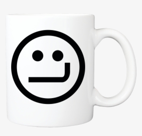 Smirk Face Coffee Mug - Smiley, HD Png Download, Transparent PNG