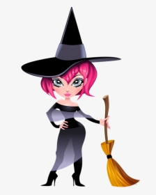 Feet Clipart Witch - Happy Birthday Halloween Clipart, HD Png Download, Transparent PNG