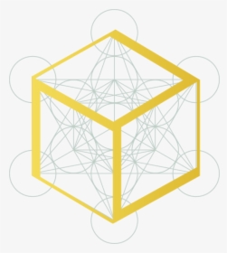 Cube Metatron S Cube - Triangle, HD Png Download, Transparent PNG