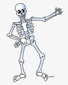 Free Skeleton Public Domain Halloween Images Clipart - Halloween Skeleton Clipart, HD Png Download, Transparent PNG