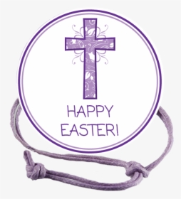 Easter Purple Cross Napkin Knot Product Image - Cross, HD Png Download, Transparent PNG