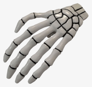 Xl Skeleton Bone Hand Slide White - Skeleton Hair Clips, HD Png Download, Transparent PNG