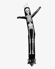 Skeleton Design 10ft Air Dancers® Inflatable Tube Man - Crucifix, HD Png Download, Transparent PNG