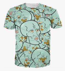 Handsome Squidward Shirt, HD Png Download, Transparent PNG