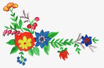 Watercolor Fiesta Flower Clipart, HD Png Download, Transparent PNG