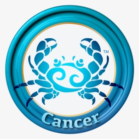 Zodiac Sign - Cancer - Circle - Cancer Sign Png, Transparent Png, Transparent PNG