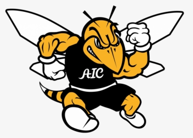 Aic Yellow Jacket - Yellow Jackets American International College, HD Png Download, Transparent PNG