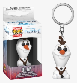 Olaf Pocket Pop Vinyl Keychain - Frozen 2 Funko Pop, HD Png Download, Transparent PNG