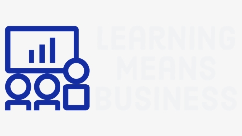 Learning Means Business - Electric Blue, HD Png Download, Transparent PNG
