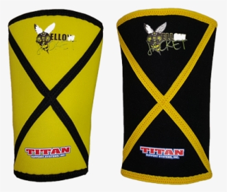Titan Yellow Jacket Knee Sleeves - Titan Knee Sleeves Ipf, HD Png Download, Transparent PNG