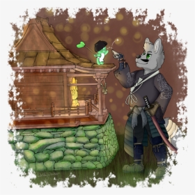 Kodama Shrine - Cartoon, HD Png Download, Transparent PNG