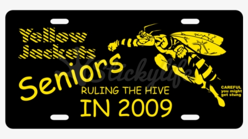 Yellow Jacket License Plate - Superhero, HD Png Download, Transparent PNG