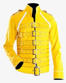 Freddie Mercury Yellow Jacket , Png Download - Yellow Military Jacket, Transparent Png, Transparent PNG