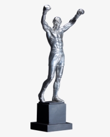 Rocky Statue Pewter Schomberg, HD Png Download, Transparent PNG