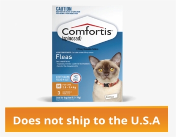 Comfortis Fleas Small Cat Treatment, HD Png Download, Transparent PNG