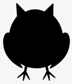 Transparent Cartoon Baby Owl Silhouette Clipart - Cartoon, HD Png Download, Transparent PNG