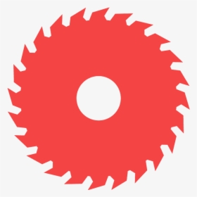 Silhouette Saw Blade Vector, HD Png Download, Transparent PNG