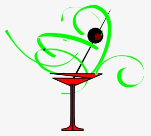 Bachelorette Party Martini Glasses Clipart , Png Download - Party Cocktail Glass Png, Transparent Png, Transparent PNG