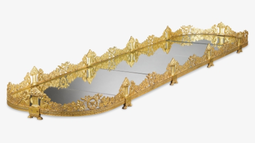 Empire Gilt Bronze Mirrored Plateau - Brass, HD Png Download, Transparent PNG